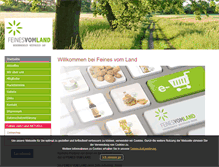 Tablet Screenshot of feines-vom-land.net